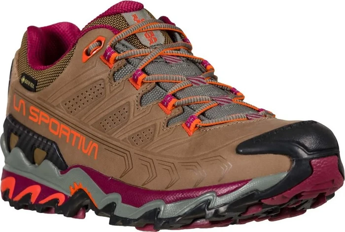 La Sportiva Ultra Raptor II Leather Wide GTX taupe/red plum (Damen)
