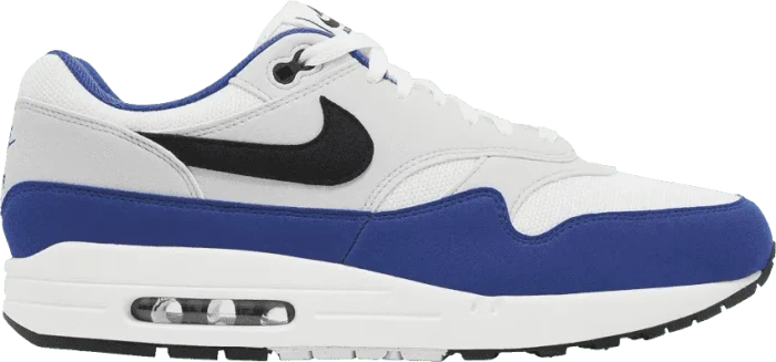 Nike Air Max 1 white/deep royal blue/pure platinum/black (Herren)
