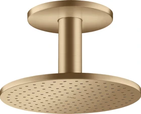Hansgrohe Axor ShowerSolutions Kopfbrause 250 2jet mit Deckenanschluss brushed bronze