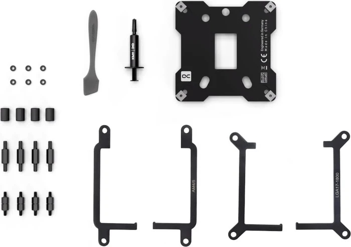 Alphacool ES 1 1U, schwarz