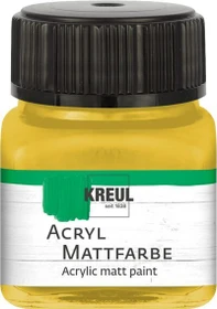 Kreul Acryl Mattfarbe, gold, 20ml