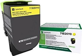 Lexmark Return Toner 71B20Y0 gelb