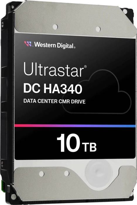 Western Digital Ultrastar DC HA340 10TB, SE, 24/7, 512e / 3.5" / SATA 6Gb/s