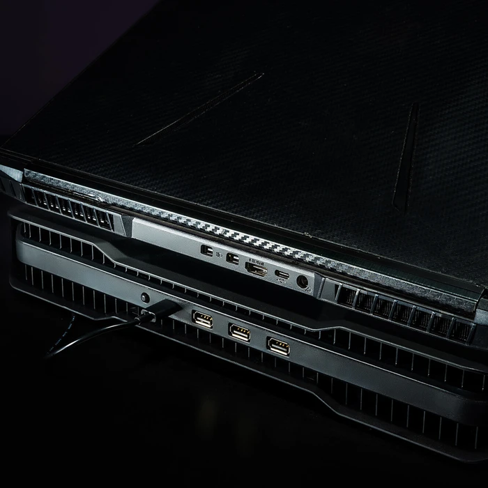 Cooler Master Notepal X150 Spectrum, Notebook-Stand/Notebook-Kühler bis 17"