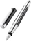 Pelikan Pura P40 dunkelgrau/silber, rechte Hand, breit Vorschaubild