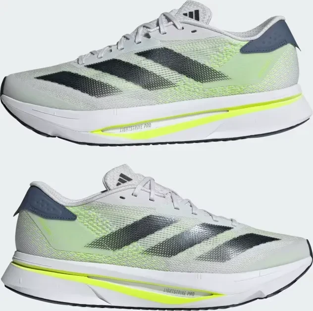 adidas Adizero SL2 dash grey/core black/lucid lemon (Herren)