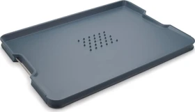 Joseph Joseph Cut&Carve Plus Multifunktions-Schneidbrett XL himmelblau