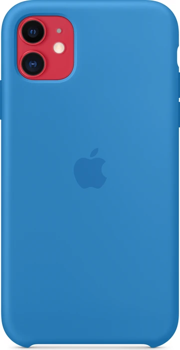 Apple Silikon Case für iPhone 11 surfblau