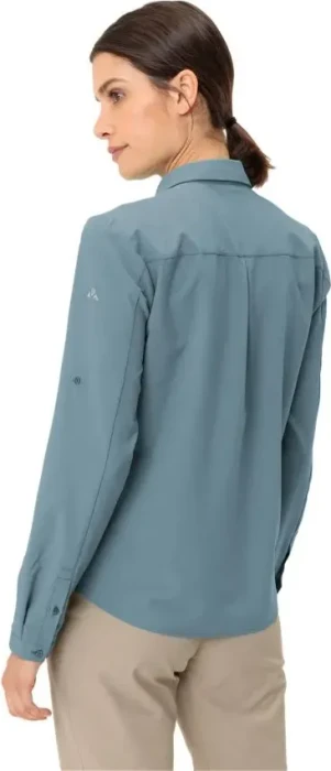 Vaude Rosemoor IV Hemd langarm nordic blue (Damen)