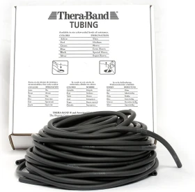 Thera-Band Tubings 30.5m besonders schwer Widerstandsband schwarz