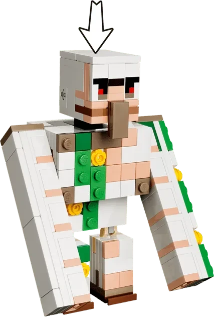 LEGO Minecraft - Angriff des Hühnerreiters in der Wüste