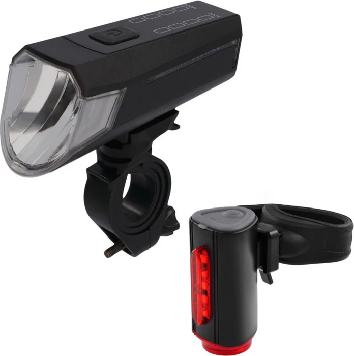Fischer Akku-USB-LED 80 Lux Beleuchtungsset