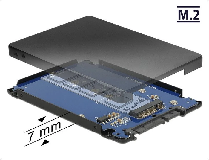 DeLOCK SATA -> M.2 SATA