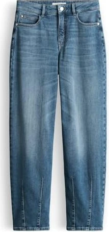 Opus Melly Twisted Barrel BCI Cotton Mix Mid Rise Jeans dark blue (Damen)