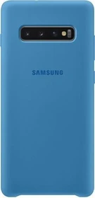 Samsung Silicone Cover für Galaxy S10+ blau