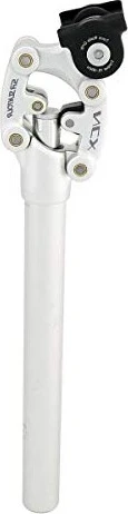 Suntour SP-12 NCX 27.2mm Sattelstütze gefedert silber