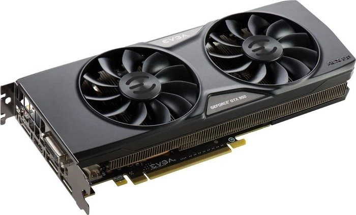 EVGA GeForce GTX 950 SC+, 2GB GDDR5, DVI, HDMI, 3x DP