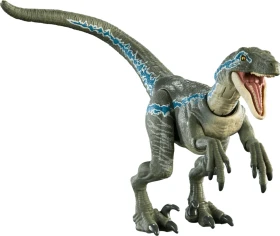 Mattel Jurassic World - Hammond Collection Velociraptor Blue