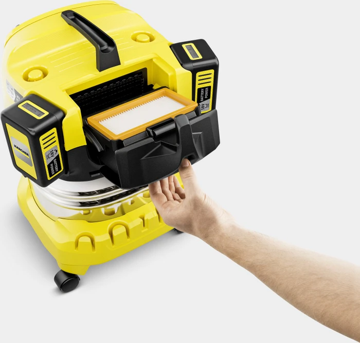 Kärcher WD 4-18 S Dual Battery Set Akku-Nass-/Trockensauger