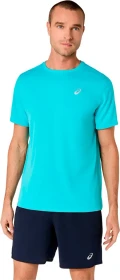 Asics Core SS Laufshirt kurzarm energy aqua (Herren)