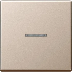 Jung Serie A Wippe mit Lichtleiter, champagner