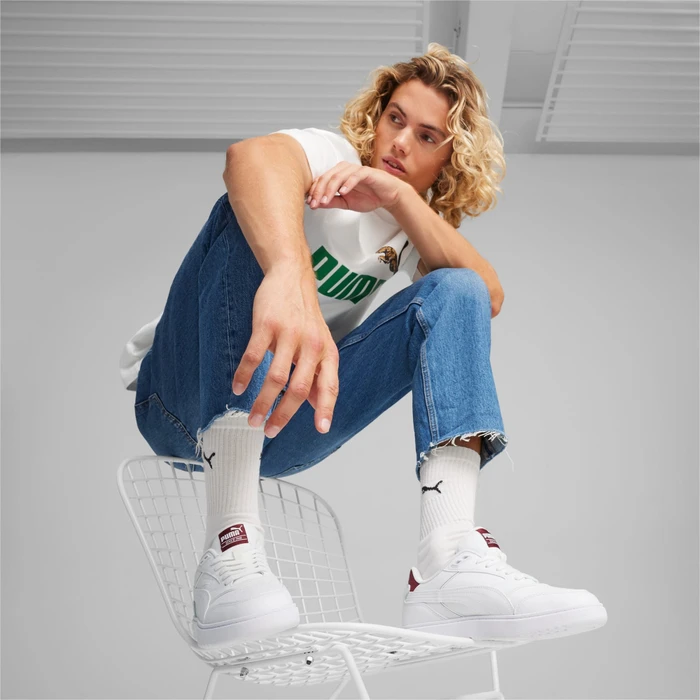 Puma Doublecourt puma white/team regal