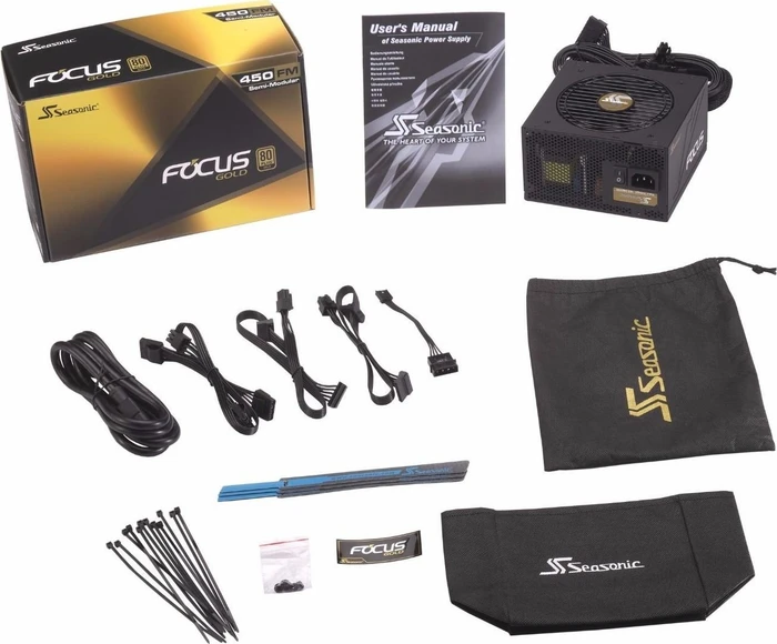 Seasonic Focus Gold 450W, ATX 2.4