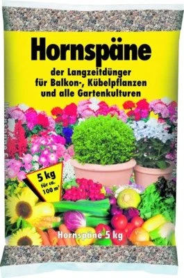Pflanzen-Kölle Hornspäne Universaldünger, 5kg