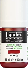 Liquitex Professional Soft Body Acrylic cadmium-free red deep, 59ml
