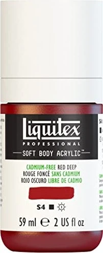 Liquitex Professional Soft Body Acrylic cadmium-free red deep, 59ml