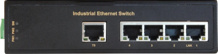LevelOne IFS-05 Industrial Railmount Switch, 5x RJ-45