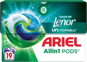 Ariel Universal+ Allin1 Pods Lenor Touch of Unstoppables Waschmittel, 19 Stück