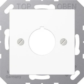Jung Series AS Abdeckung für Befehlsgeräte mit 22.5mm, alpinweiß