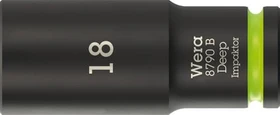 Wera 8790 B Impaktor Deep Außensechskant Steckschlüssel 3/8", 18x63mm