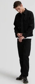 Lee Regular Rider Jeansjacke clean black (Herren)