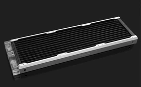 Barrow BarrowCH Chameleon Fish Series Radiator 360, PMMA, matt silver