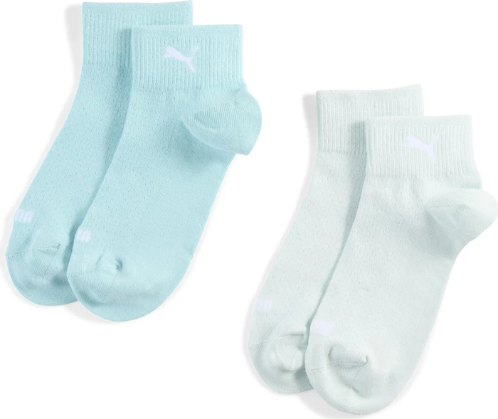 Puma Quarter Socken mint combo, 2 Paare (Damen)