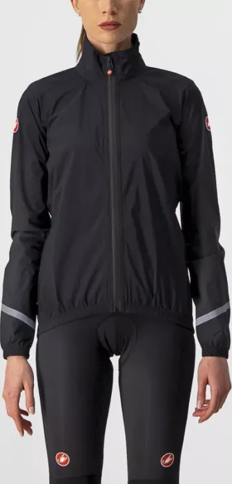 Castelli Emergency 2 Rain Fahrradjacke light black (Damen)