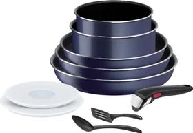 Tefal L1579102 Ingenio Easy Cook N Clean Kochgeschirr-Set, 10-tlg.