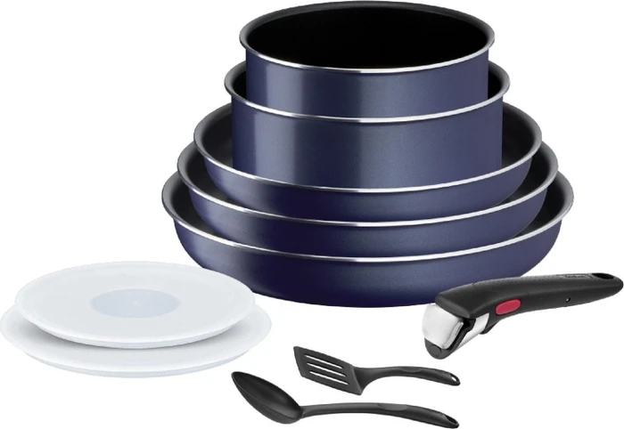 Tefal L1579102 Ingenio Easy Cook N Clean Kochgeschirr-Set, 10-tlg.
