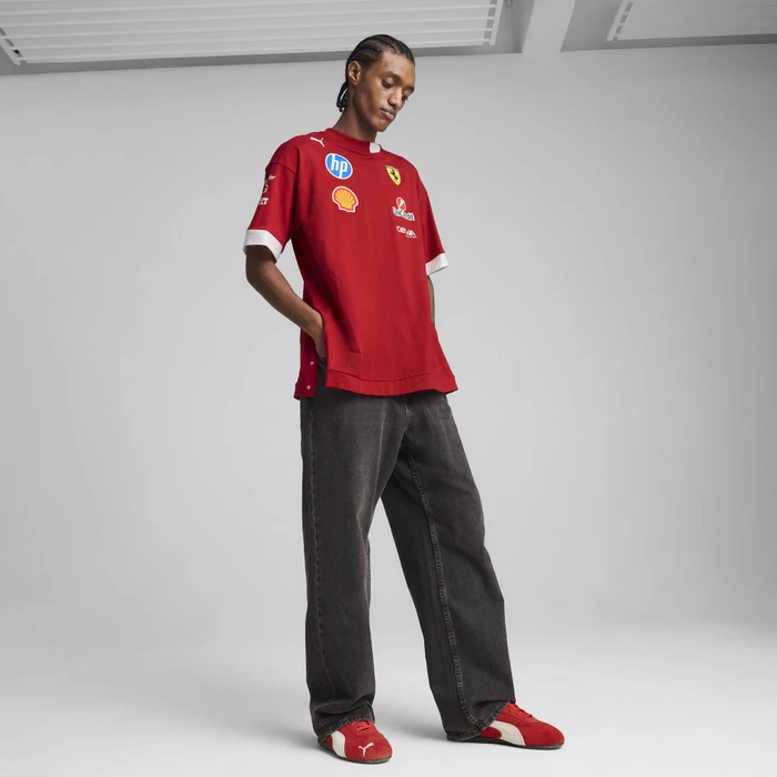 Puma Scuderia Ferrari F1 2025 Shirt kurzarm dark cherry (Herren)