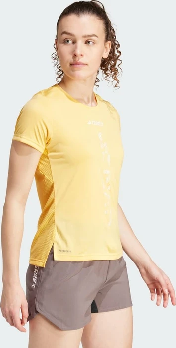 adidas Terrex Agravic Trail Laufshirt kurzarm semi spark (Damen)