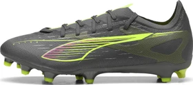 Puma Ultra 5 Match FG/AG matte aged silver/yellow alert/puma aged silver (Herren)