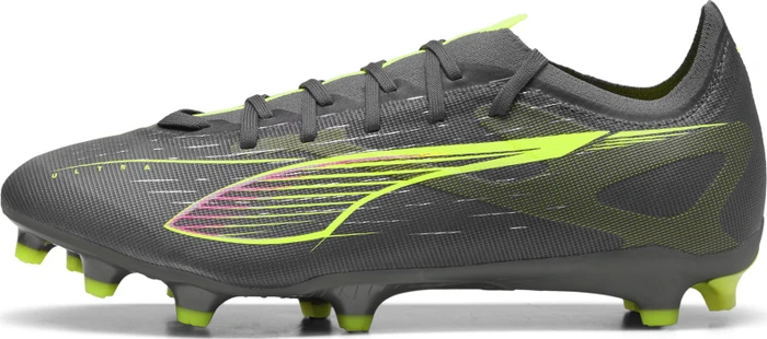 Puma Ultra 5 Match FG/AG matte aged silver/yellow alert/puma aged silver (Herren)