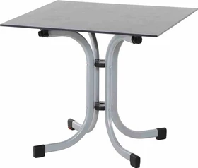 Siena Garden Sola Klapptisch 80x80cm silber