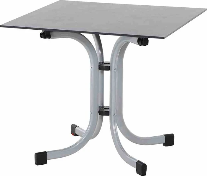 Siena Garden Sola Klapptisch 80x80cm silber