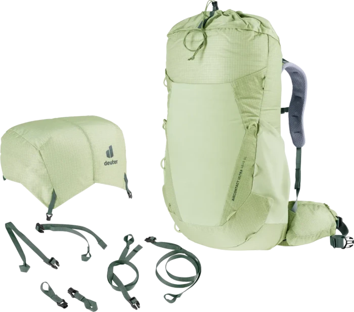 Deuter Aircontact Ultra 45+5 SL mineral/ivy