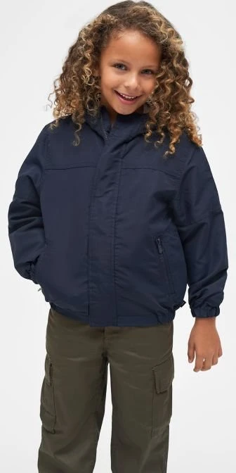 Brandit Windbreaker Summer Frontzip Jacke navy (Junior)