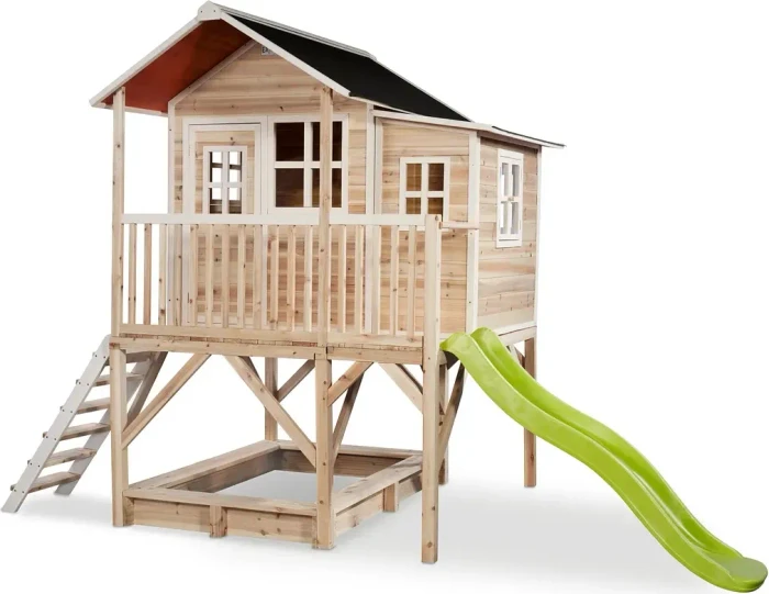 Exit Toys Exit Loft 550 Holz Spielhaus naturel