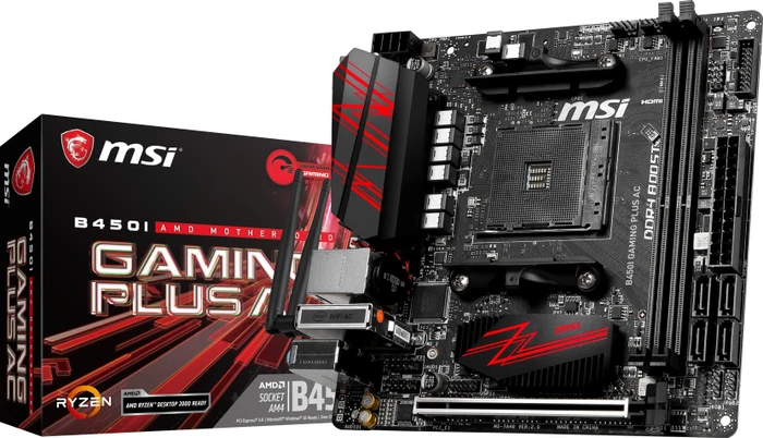 MSI B450I Gaming Plus AC (AMD AM4)